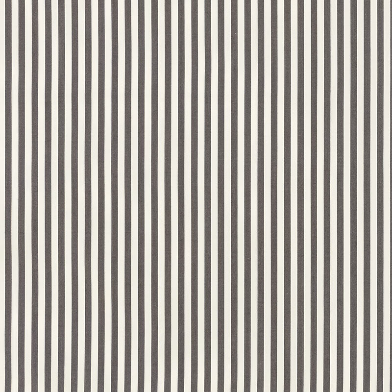 Schumacher BRIGITTE STRIPE CHARCOAL Fabric | Atlanta Fabrics