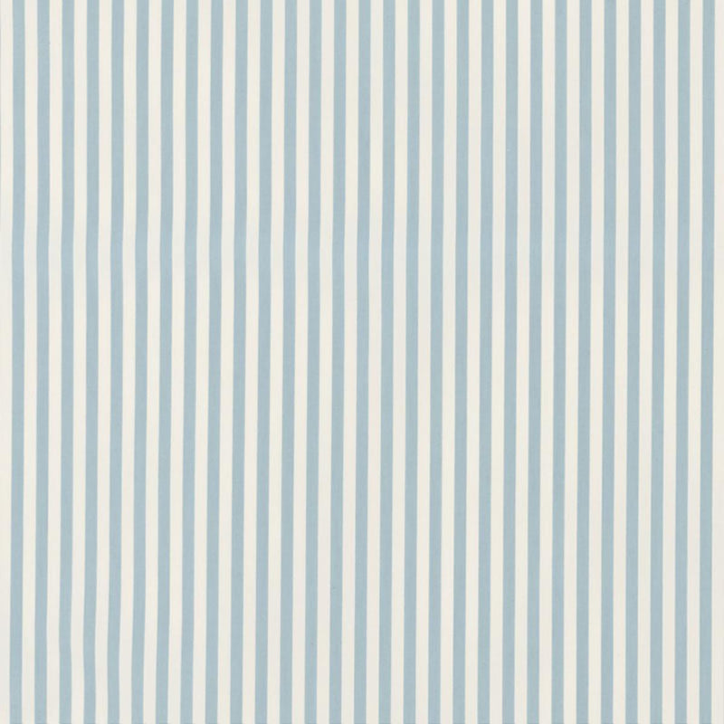 SCHUMACHER BRIGITTE STRIPE SKY FABRIC | Atlanta Fabrics