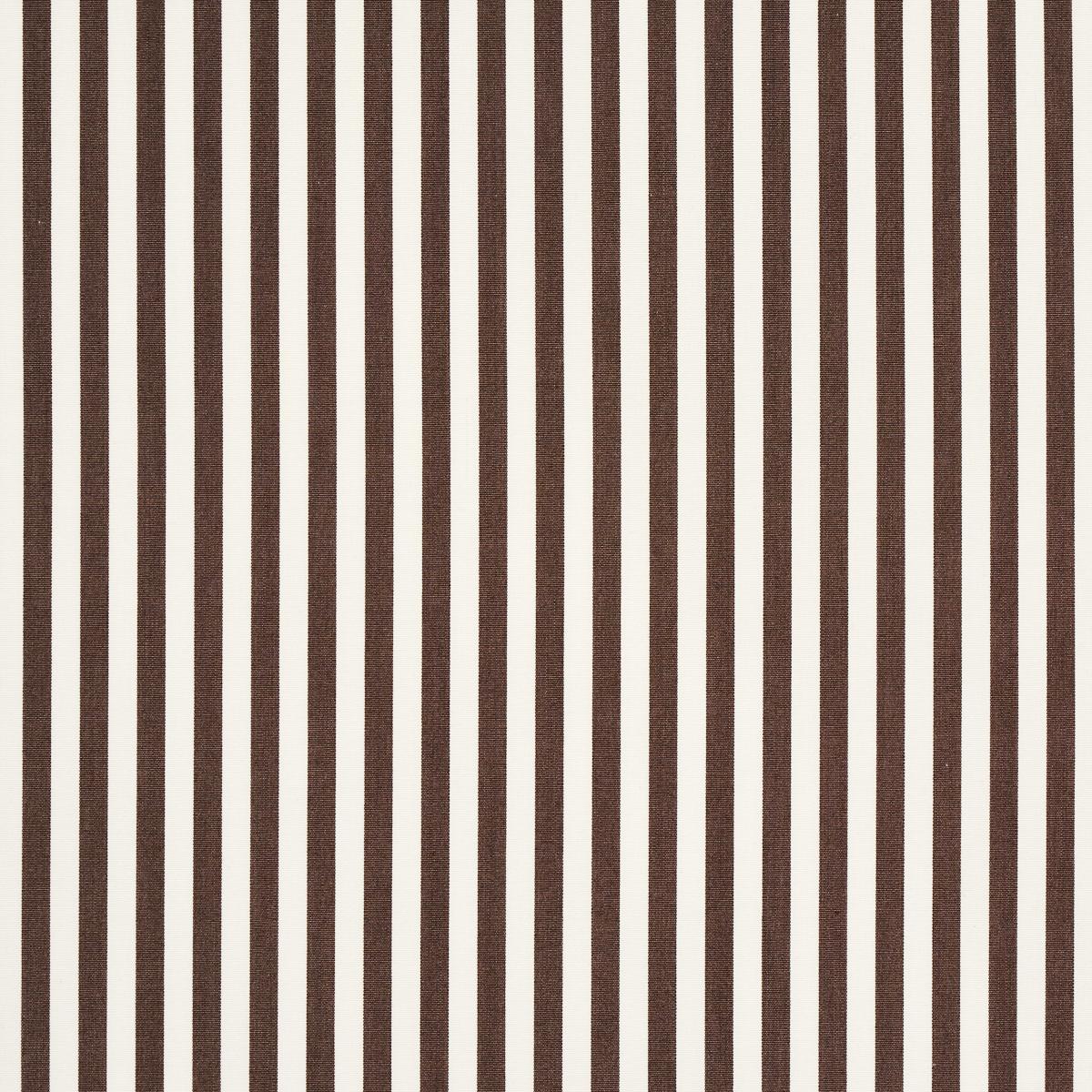 SCHUMACHER BRIGITTE STRIPE BROWN FABRIC | Atlanta Fabrics