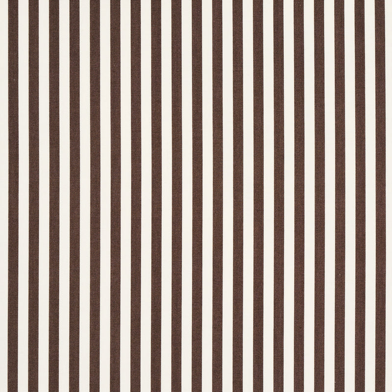 Schumacher BRIGITTE STRIPE BROWN Fabric | Atlanta Fabrics