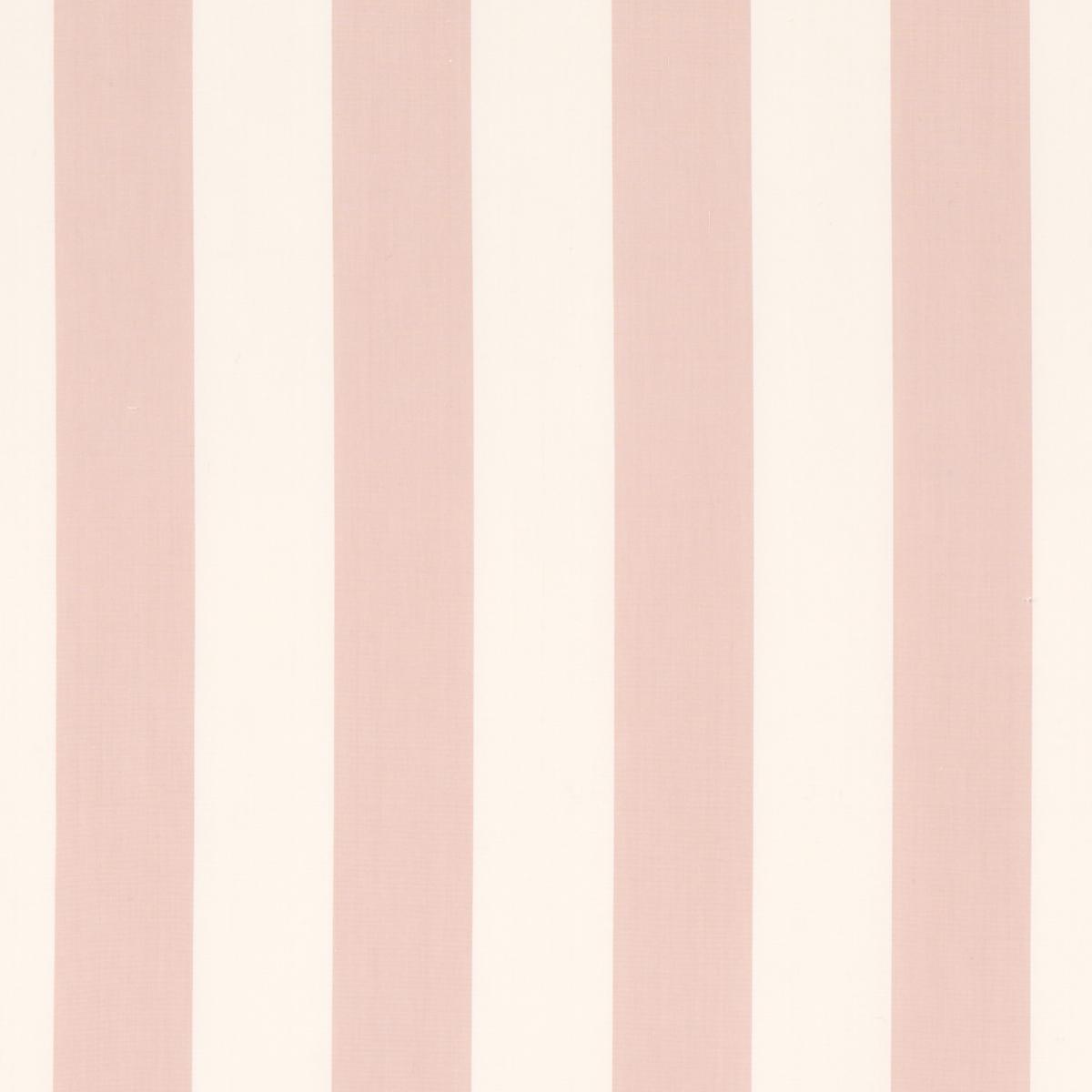 SCHUMACHER JAMES STRIPE BLUSH FABRIC | Atlanta Fabrics