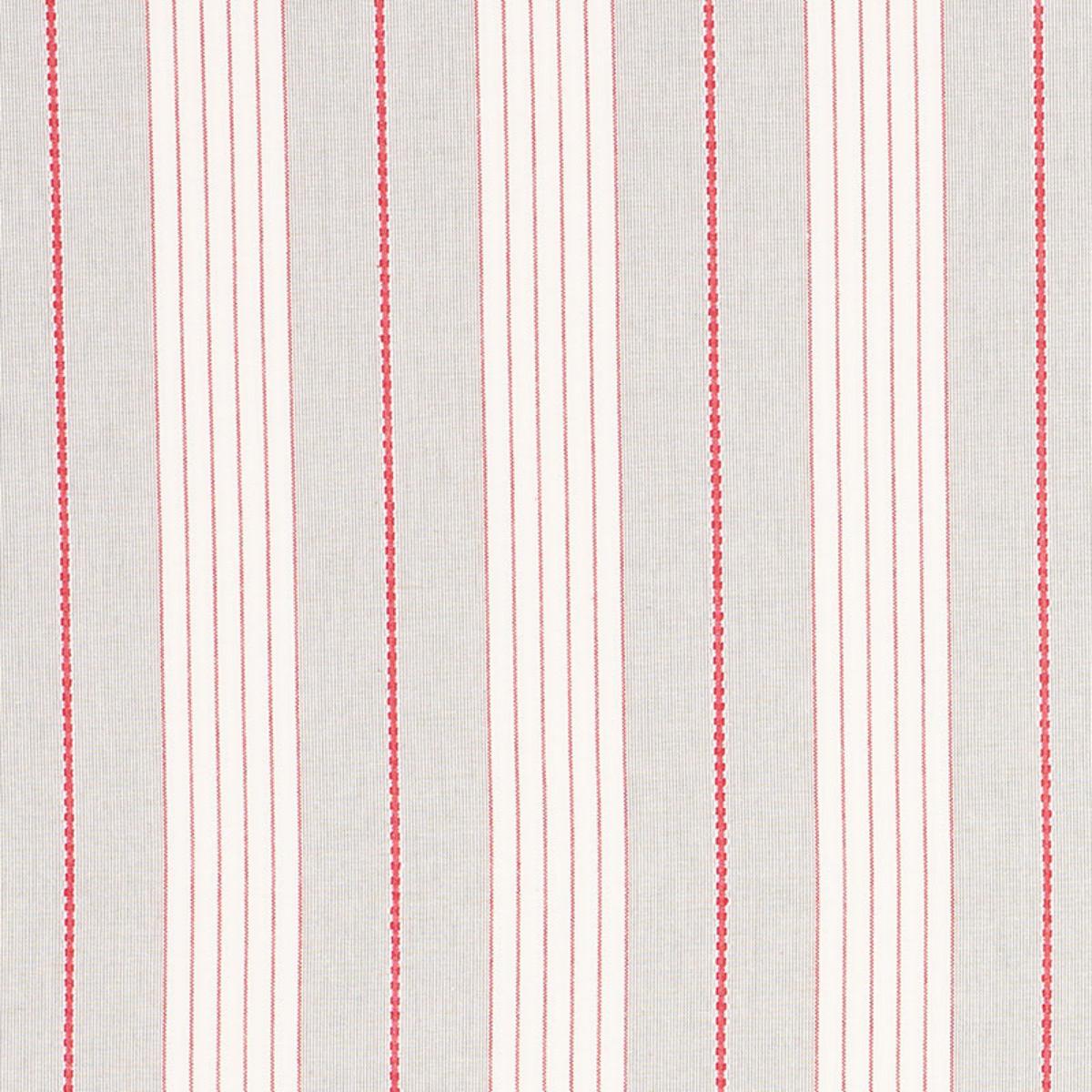 AUDREY STRIPE GREY & RED