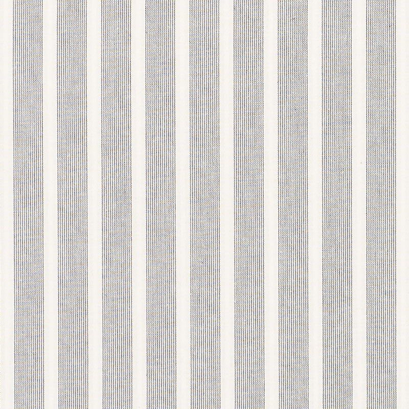 Schumacher JEAN STRIPE GREY Fabric | Atlanta Fabrics