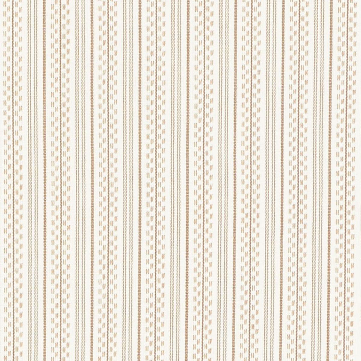 Schumacher JACK STRIPE SAND Fabric | Atlanta Fabrics