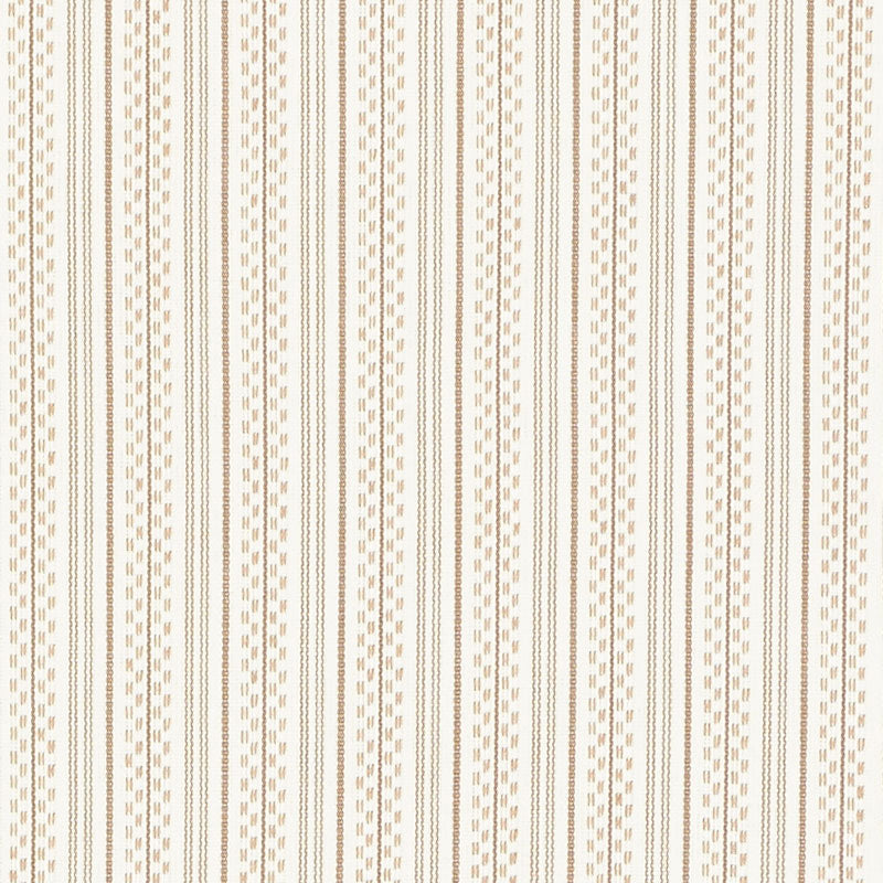 Schumacher JACK STRIPE SAND Fabric | Atlanta Fabrics