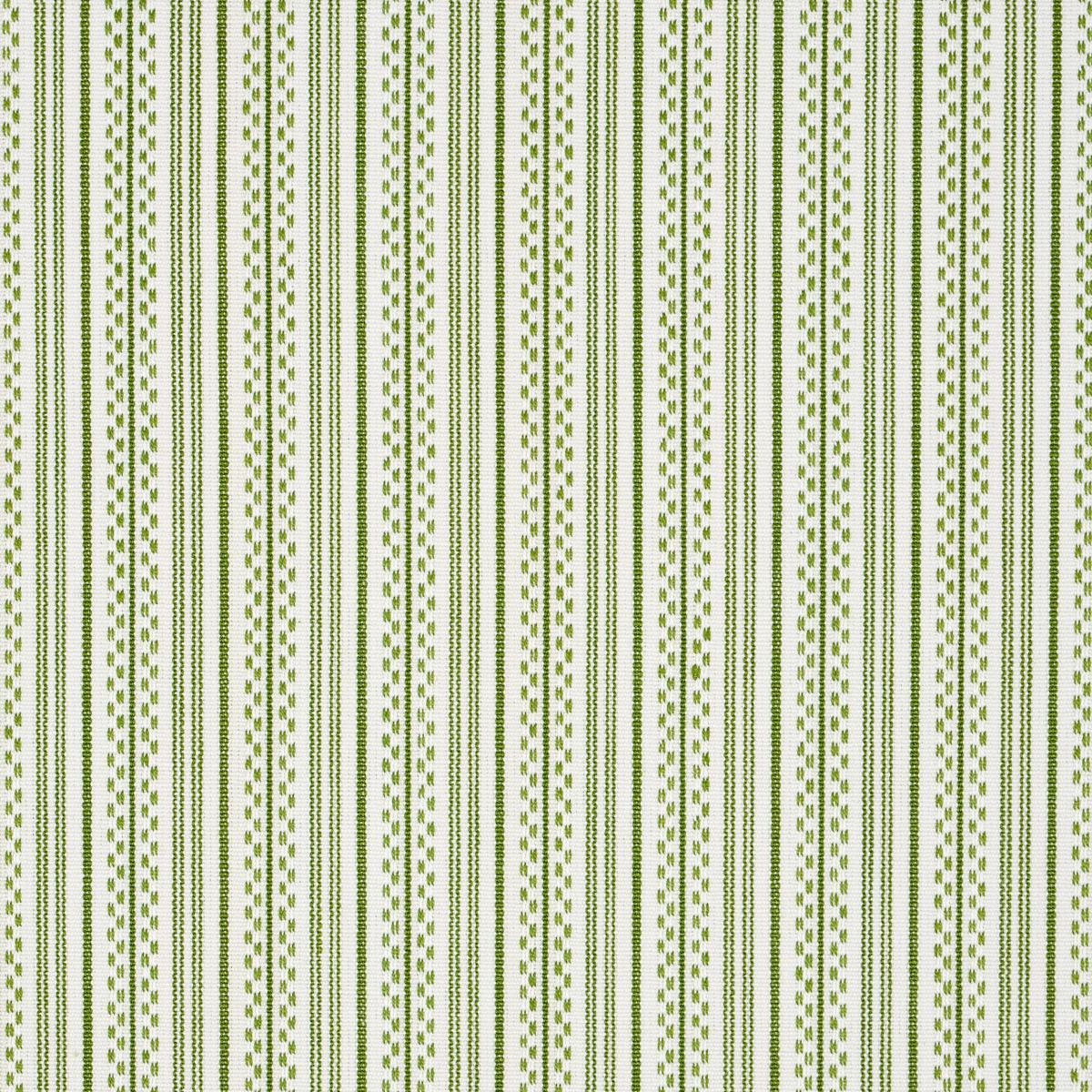 Schumacher JACK STRIPE GREEN Fabric | Atlanta Fabrics