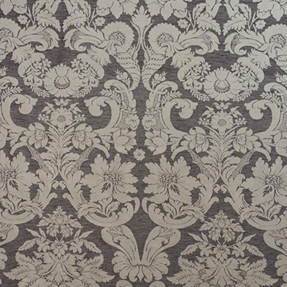 Schumacher ALENTO DAMASCO MERCURY Fabric | Atlanta Fabrics