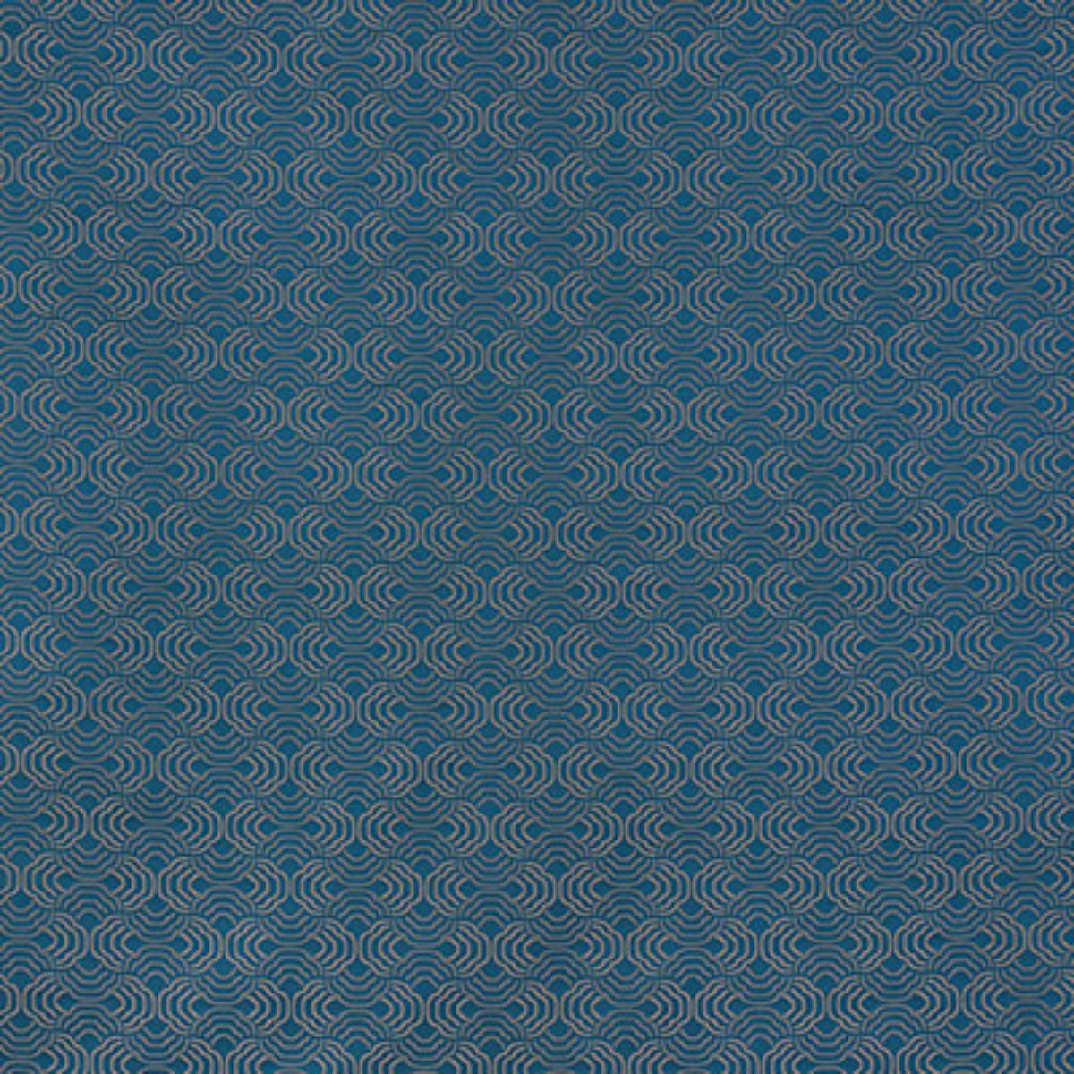 Schumacher APOLLO PEACOCK Fabric | Atlanta Fabrics