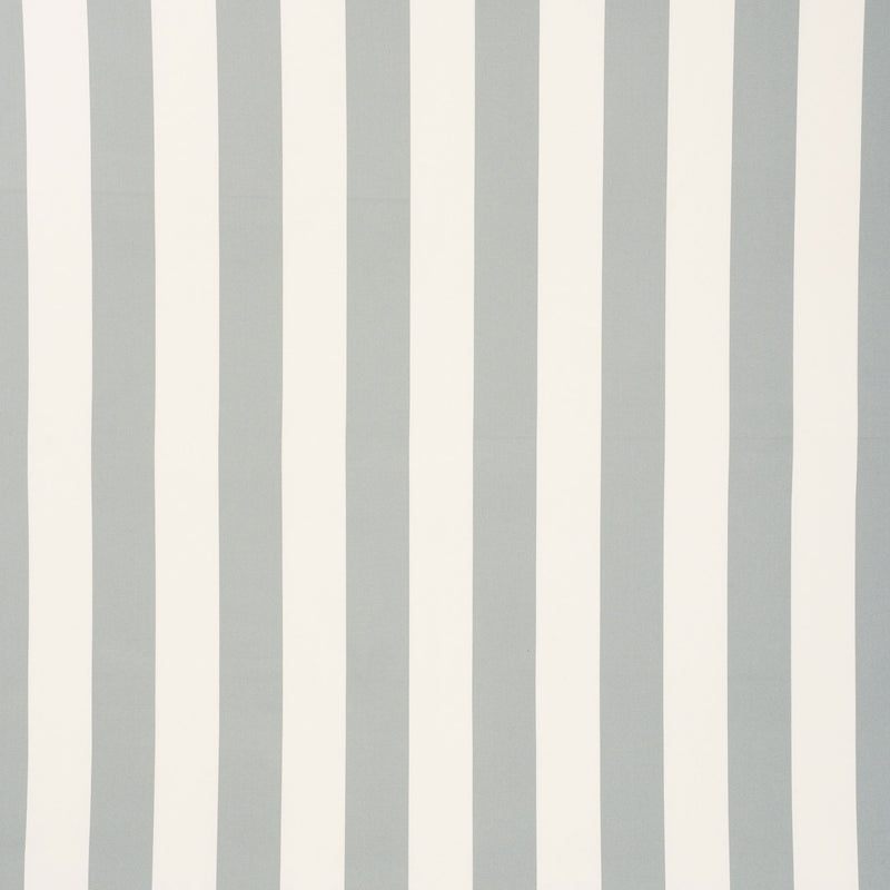 Schumacher CABANA STRIPE INDOOR/OUTDOOR GREY Fabric | Atlanta Fabrics