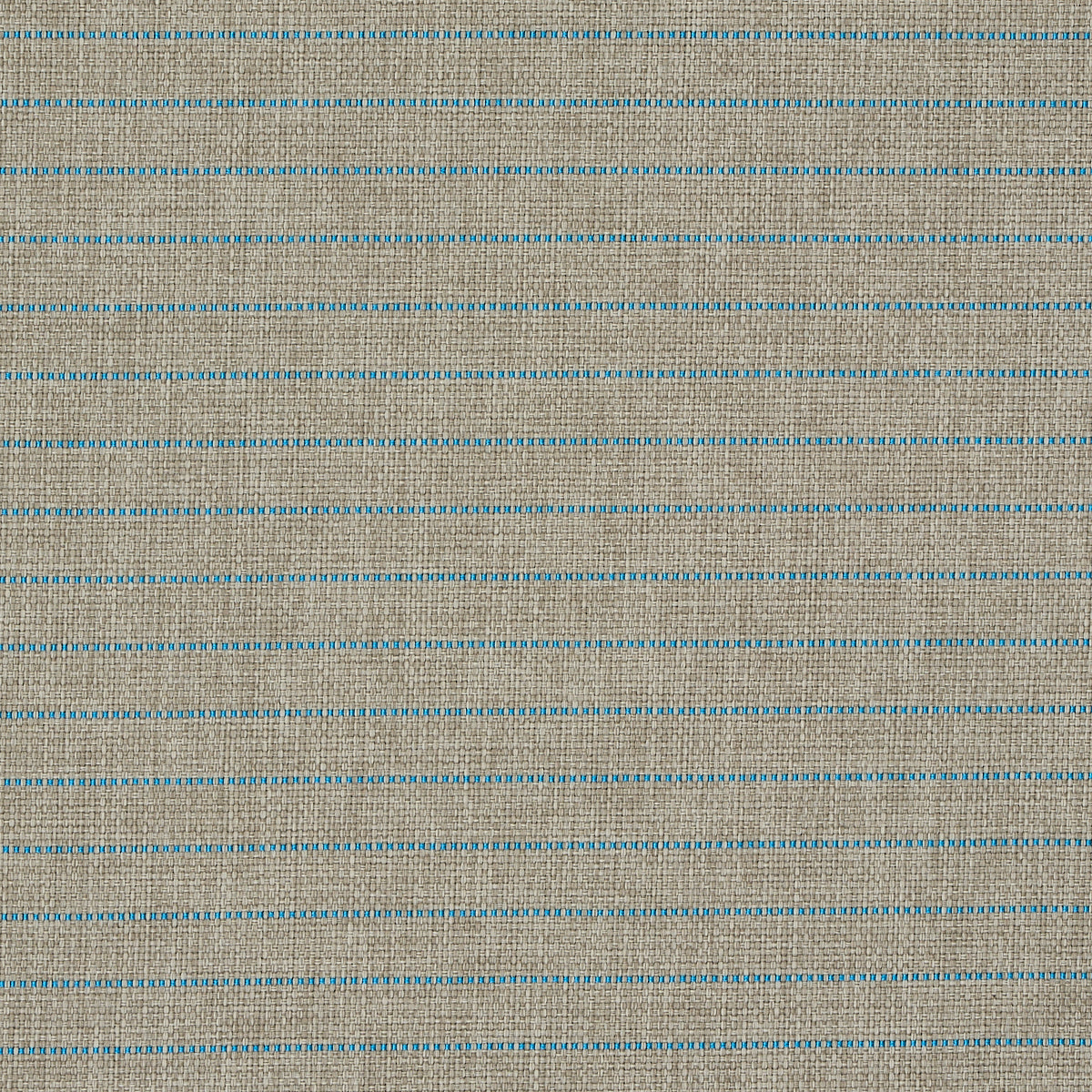 Schumacher MANNING STRIPE INDOOR/OUTDOOR AQUA Fabric | Atlanta Fabrics