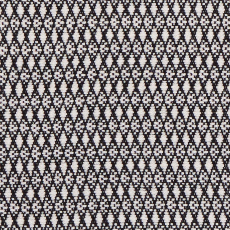 SCHUMACHER ZOILA BLACK FABRIC | Atlanta Fabrics