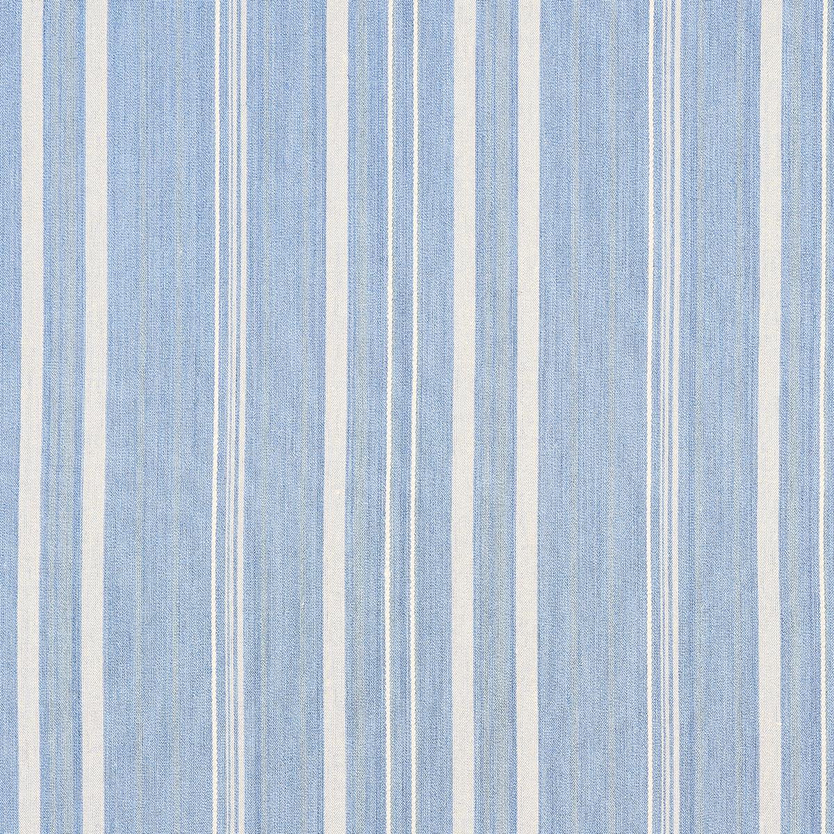 SCHUMACHER CAJAMARCA STRIPE CHAMBRAY FABRIC | Atlanta Fabrics