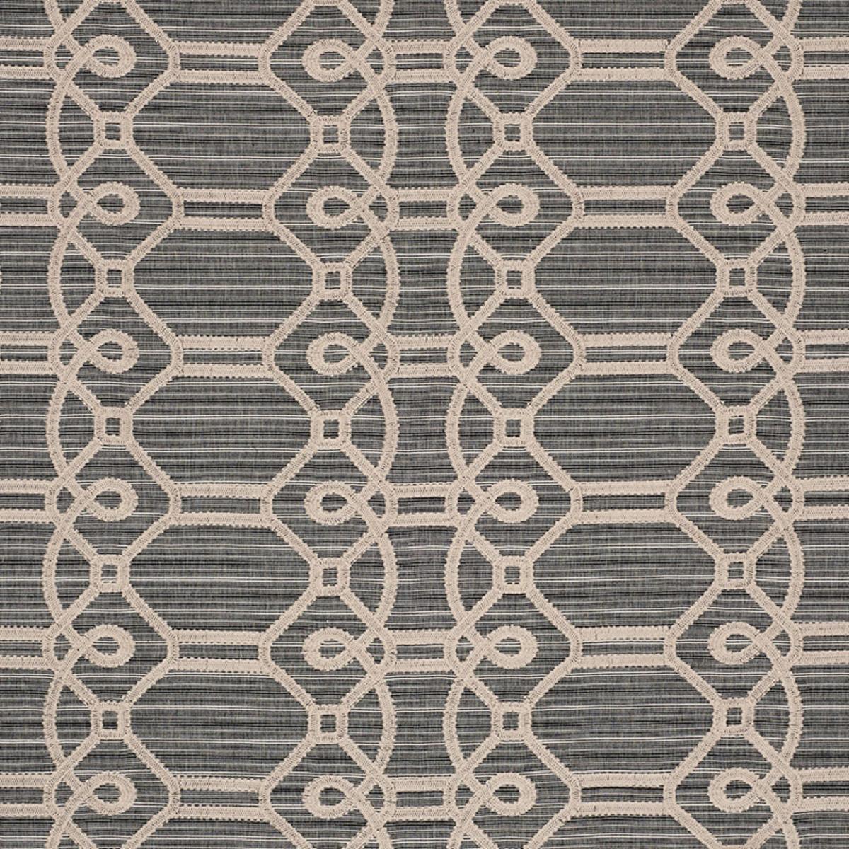 ZIZ EMBROIDERY COAL