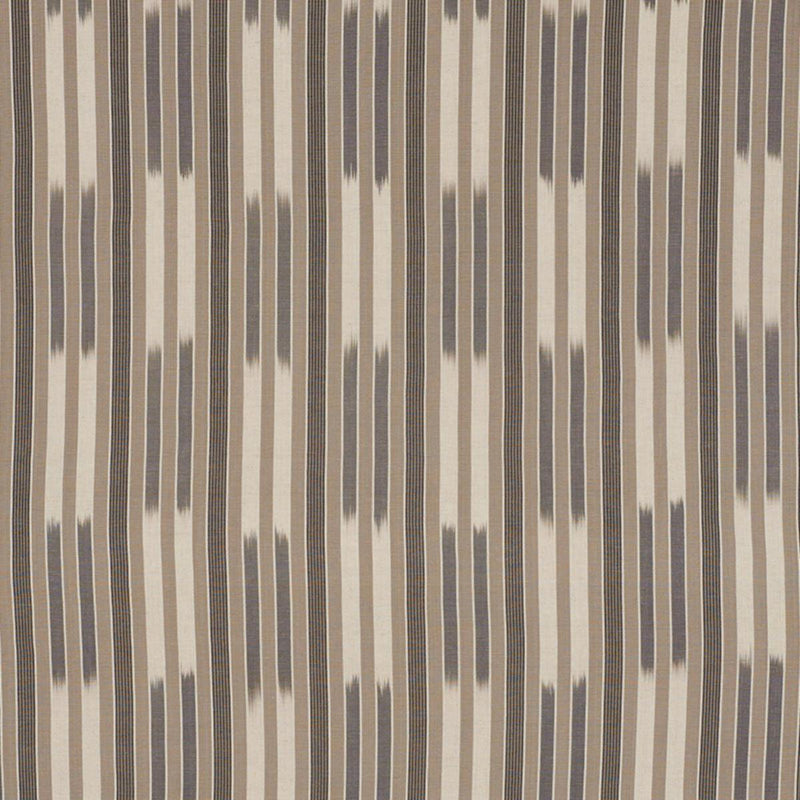 SCHUMACHER CUSCO IKAT CHARCOAL FABRIC | Atlanta Fabrics