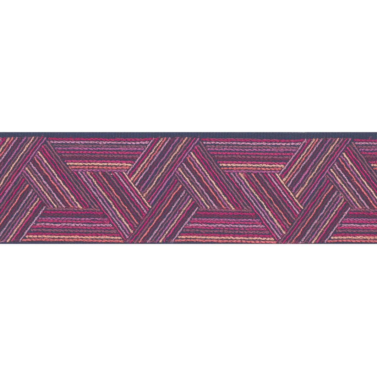SCHUMACHER INARA TAPE BERRY TRIM | Atlanta Fabrics