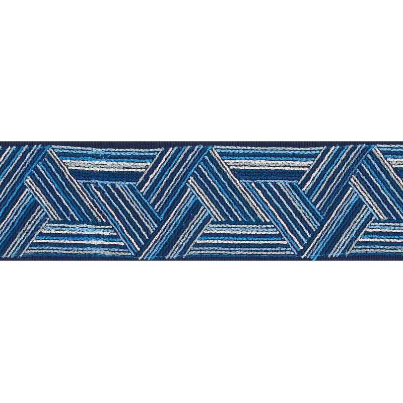 SCHUMACHER INARA TAPE BLUES TRIM | Atlanta Fabrics