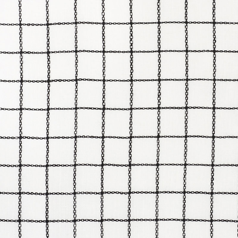 Schumacher AGNES SHEER BLACKWORK Fabric | Atlanta Fabrics