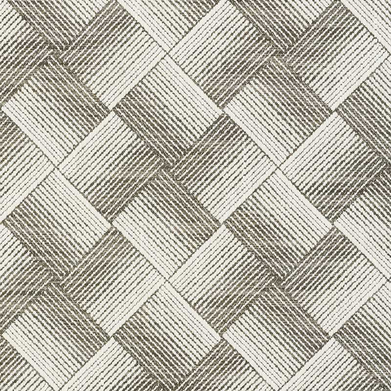 Schumacher ASHBERG CHARCOAL Fabric | Atlanta Fabrics