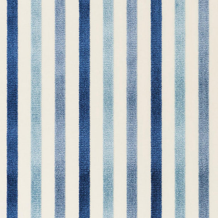 SCHUMACHER LE MATELOT BLUE FABRIC | Atlanta Fabrics