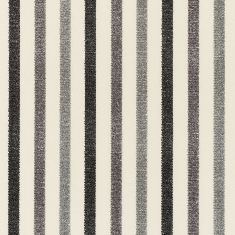 Schumacher LE MATELOT CHARCOAL Fabric | Atlanta Fabrics