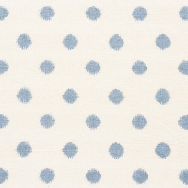Schumacher SAKURU IKAT SKY Fabric | Atlanta Fabrics