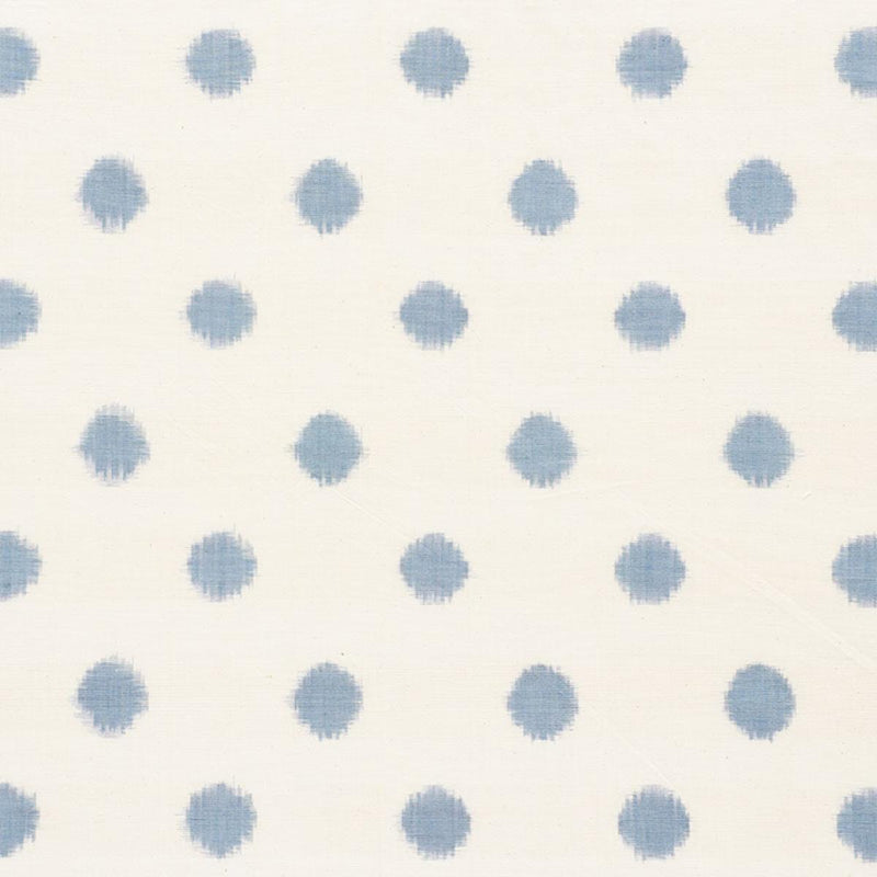 SCHUMACHER SAKURU IKAT SKY FABRIC | Atlanta Fabrics
