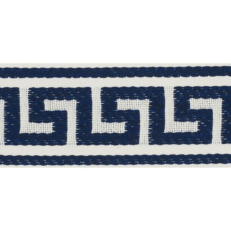 Schumacher GANTON TAPE INDOOR/OUTDOOR NAVY Trim | Atlanta Fabrics