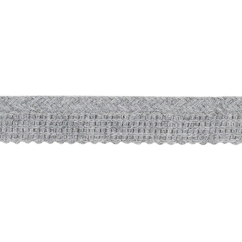 Schumacher EUBIE LIP CORD INDOOR/OUTDOOR GREY Trim | Atlanta Fabrics