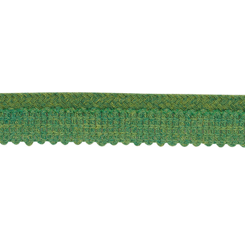 Schumacher EUBIE LIP CORD INDOOR/OUTDOOR GREEN Trim | Atlanta Fabrics
