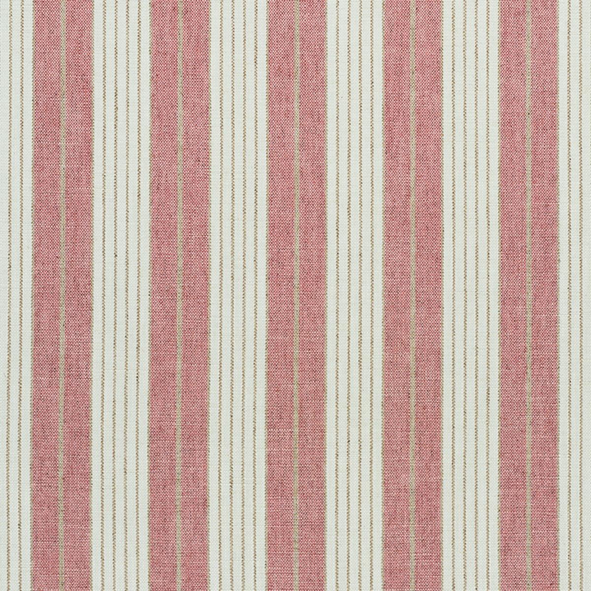 SCHUMACHER HORST STRIPE ROSE FABRIC | Atlanta Fabrics