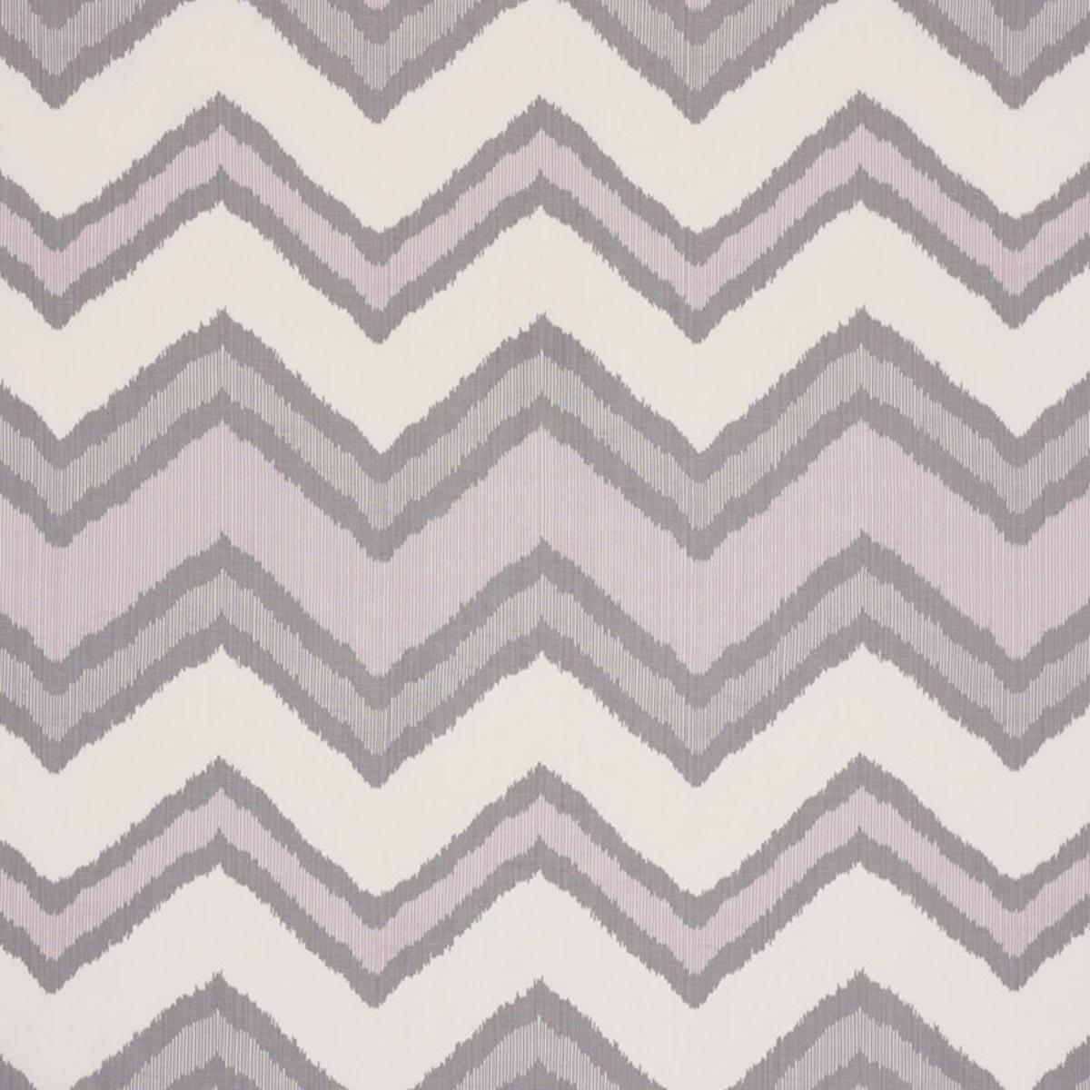 SCHUMACHER CHEVRON IKAT LILAC FABRIC | Atlanta Fabrics