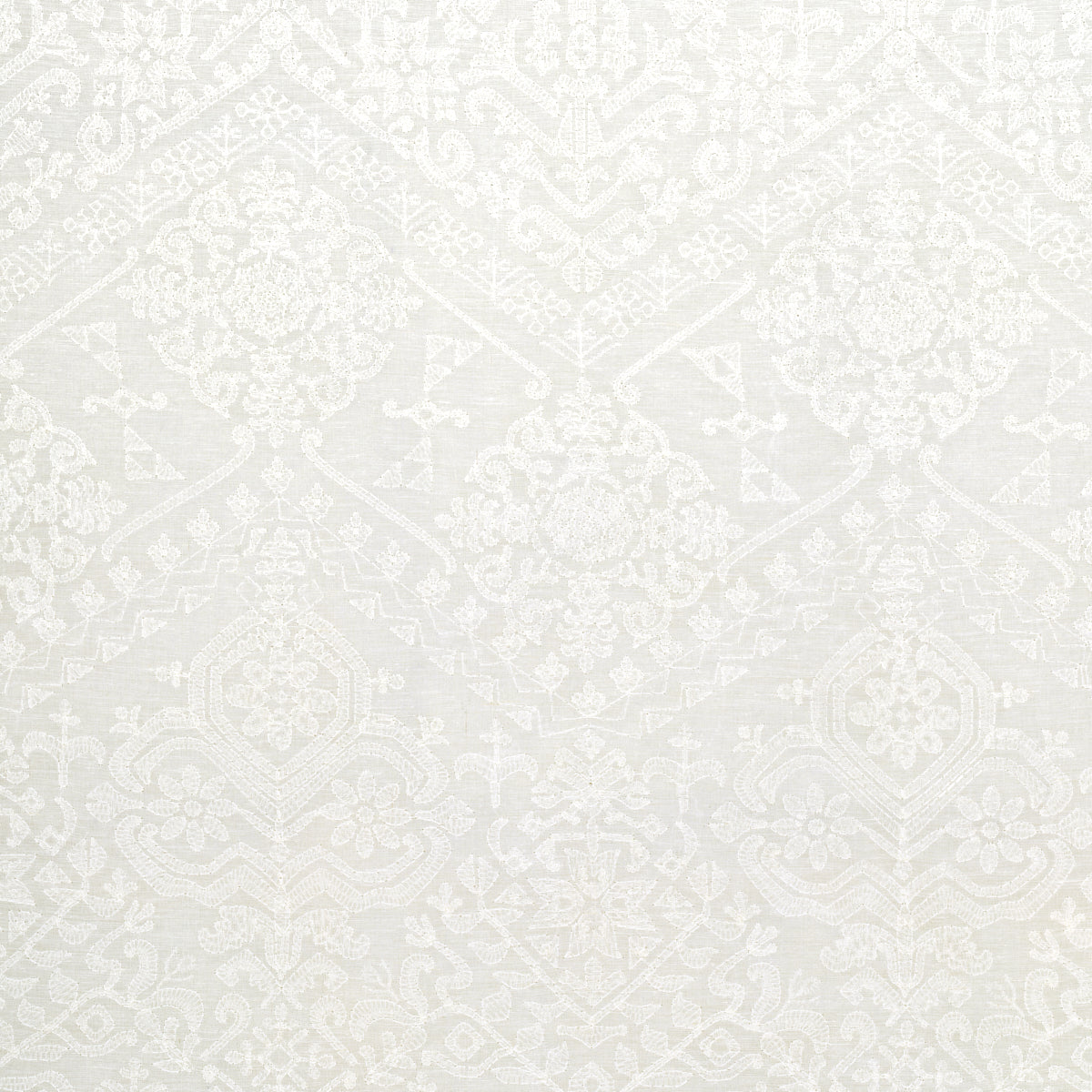 Schumacher CAMILLA SHEER IVORY Fabric | Atlanta Fabrics