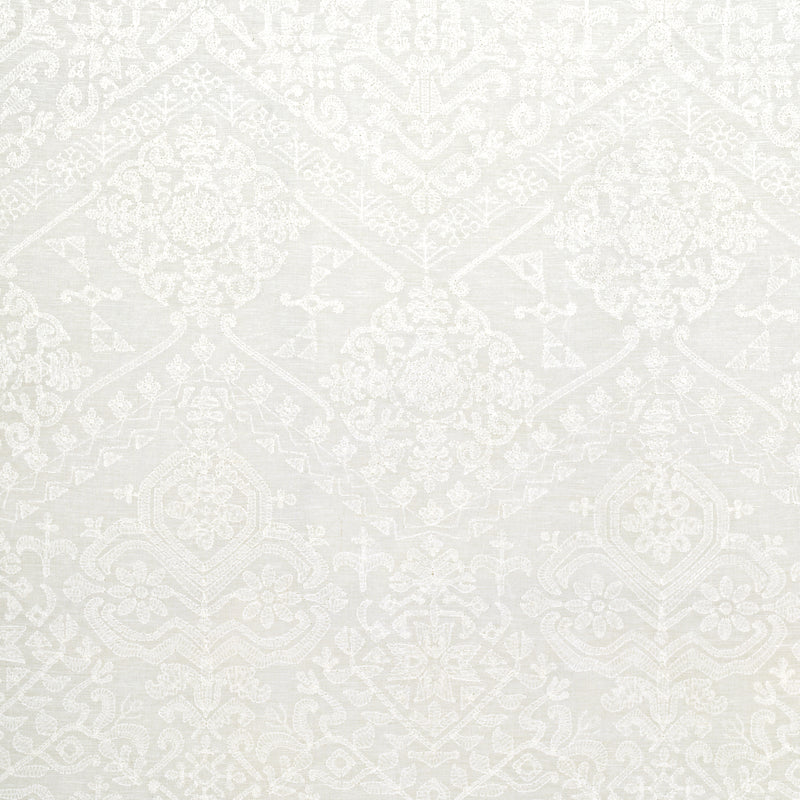 Schumacher CAMILLA SHEER IVORY Fabric | Atlanta Fabrics