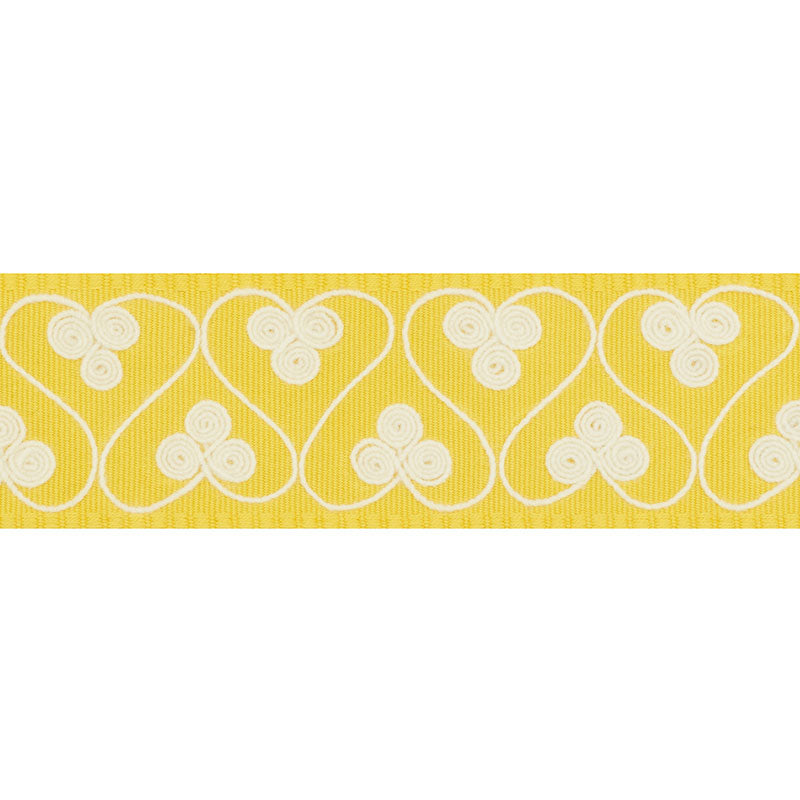 Schumacher Coquette Tape YELLOW Trim | Atlanta Fabrics