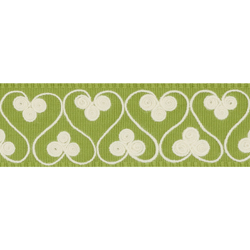 Schumacher Coquette Tape LEAF Trim | Atlanta Fabrics