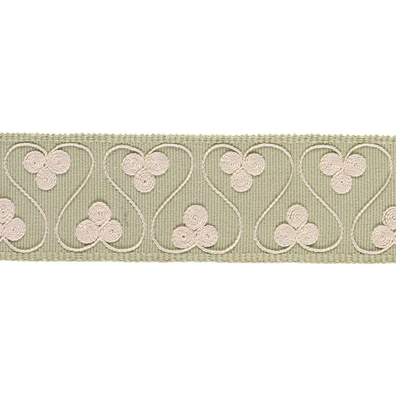 Schumacher COQUETTE TAPE CELADON Trim | Atlanta Fabrics