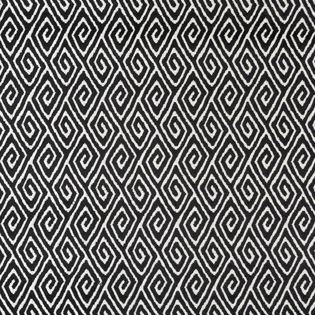 SCHUMACHER DIAMANTE VELVET ONYX FABRIC | Atlanta Fabrics