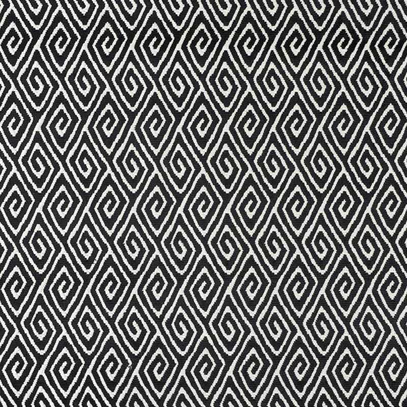 SCHUMACHER DIAMANTE VELVET ONYX FABRIC | Atlanta Fabrics