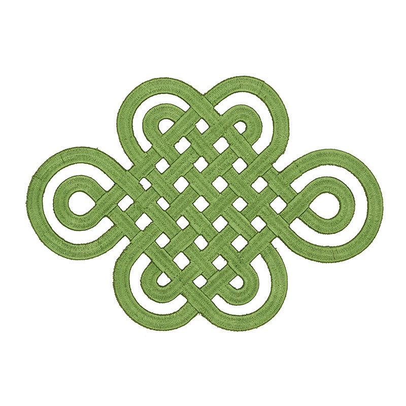 GOOD LUCK KNOT APPLIQUÌä JADE