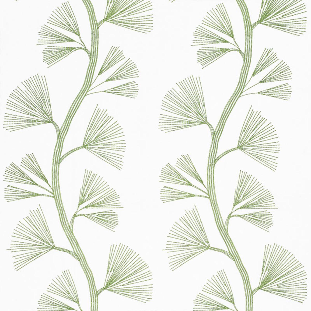 GINKGO EMBROIDERY LEAF