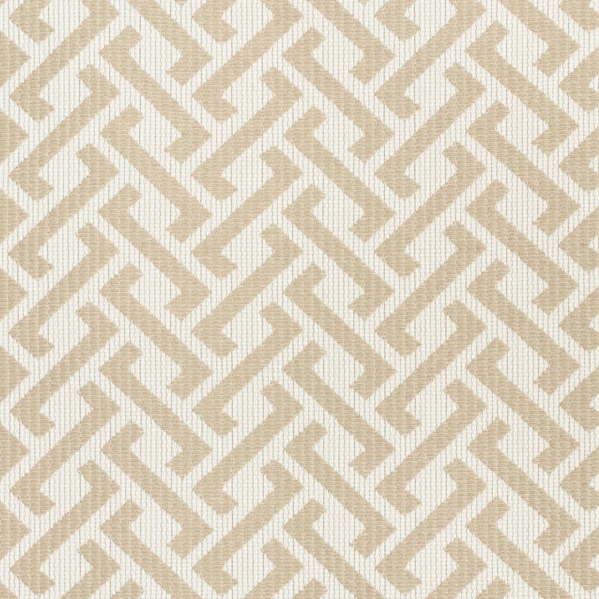 SCHUMACHER FRESH AIR INDOOR/OUTDOOR SAND FABRIC | Atlanta Fabrics