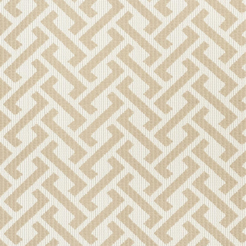 SCHUMACHER FRESH AIR INDOOR/OUTDOOR SAND FABRIC | Atlanta Fabrics