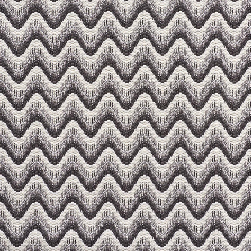 SCHUMACHER BARGELLO WAVE GRAPHITE FABRIC | Atlanta Fabrics