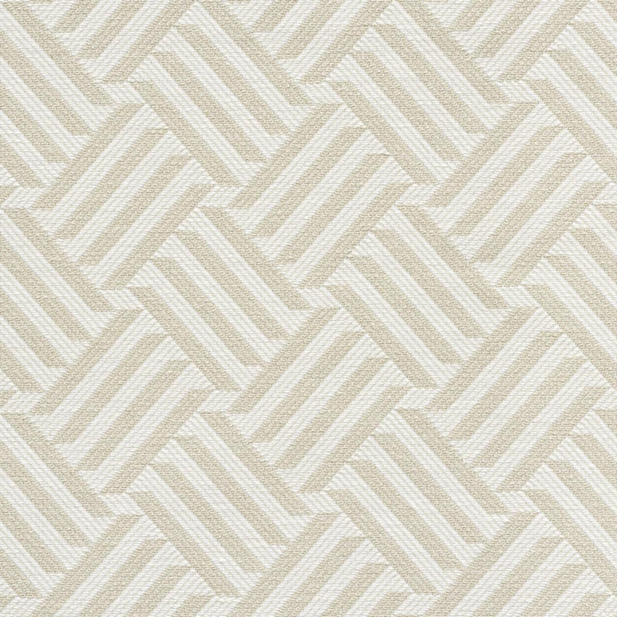 SCHUMACHER CROSS HATCH NATURAL FABRIC | Atlanta Fabrics