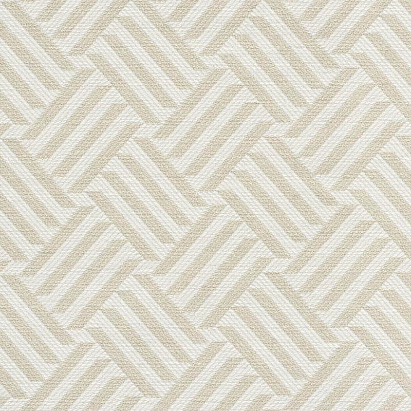 SCHUMACHER CROSS HATCH NATURAL FABRIC | Atlanta Fabrics
