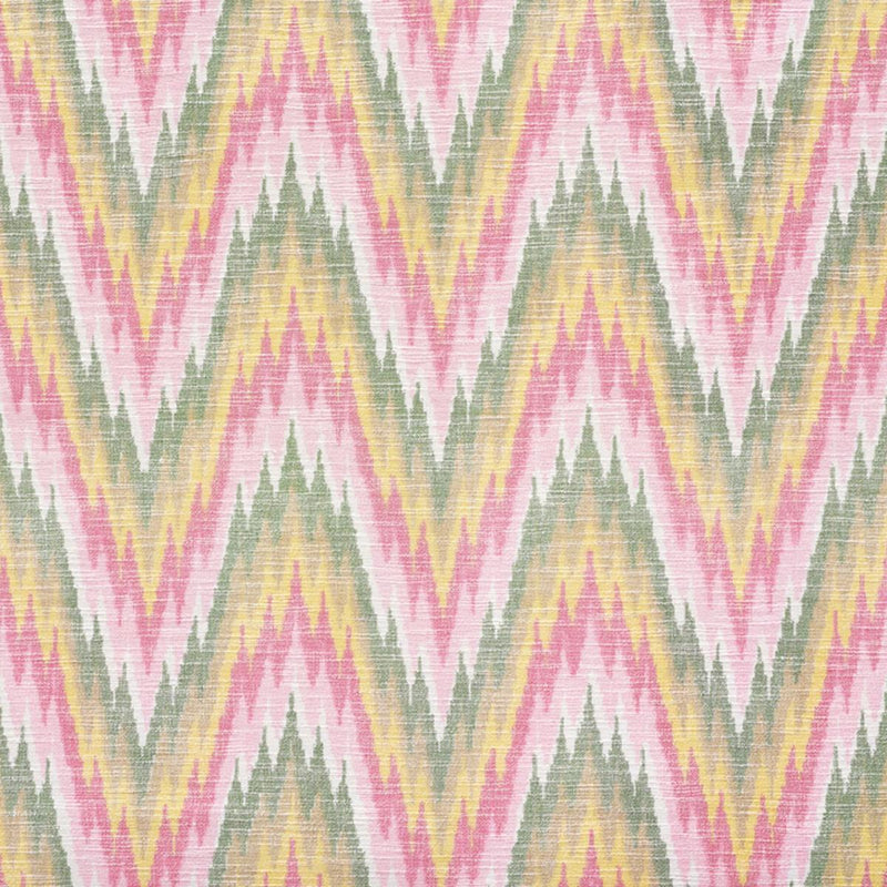 SCHUMACHER IBIZA FLAMESTITCH SPRING FABRIC | Atlanta Fabrics