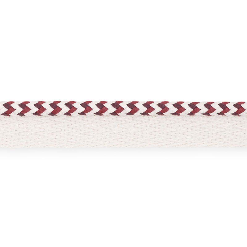 Schumacher BOLANDER CORD INDOOR/OUTDOOR BERRY Trim | Atlanta Fabrics