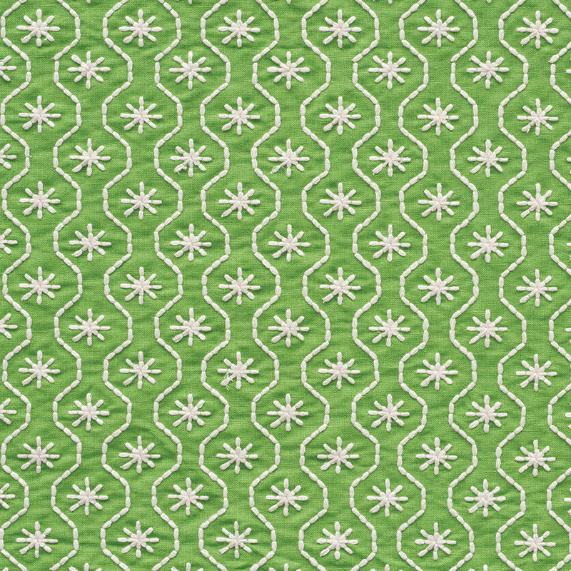 GIGI EMBROIDERY GREEN