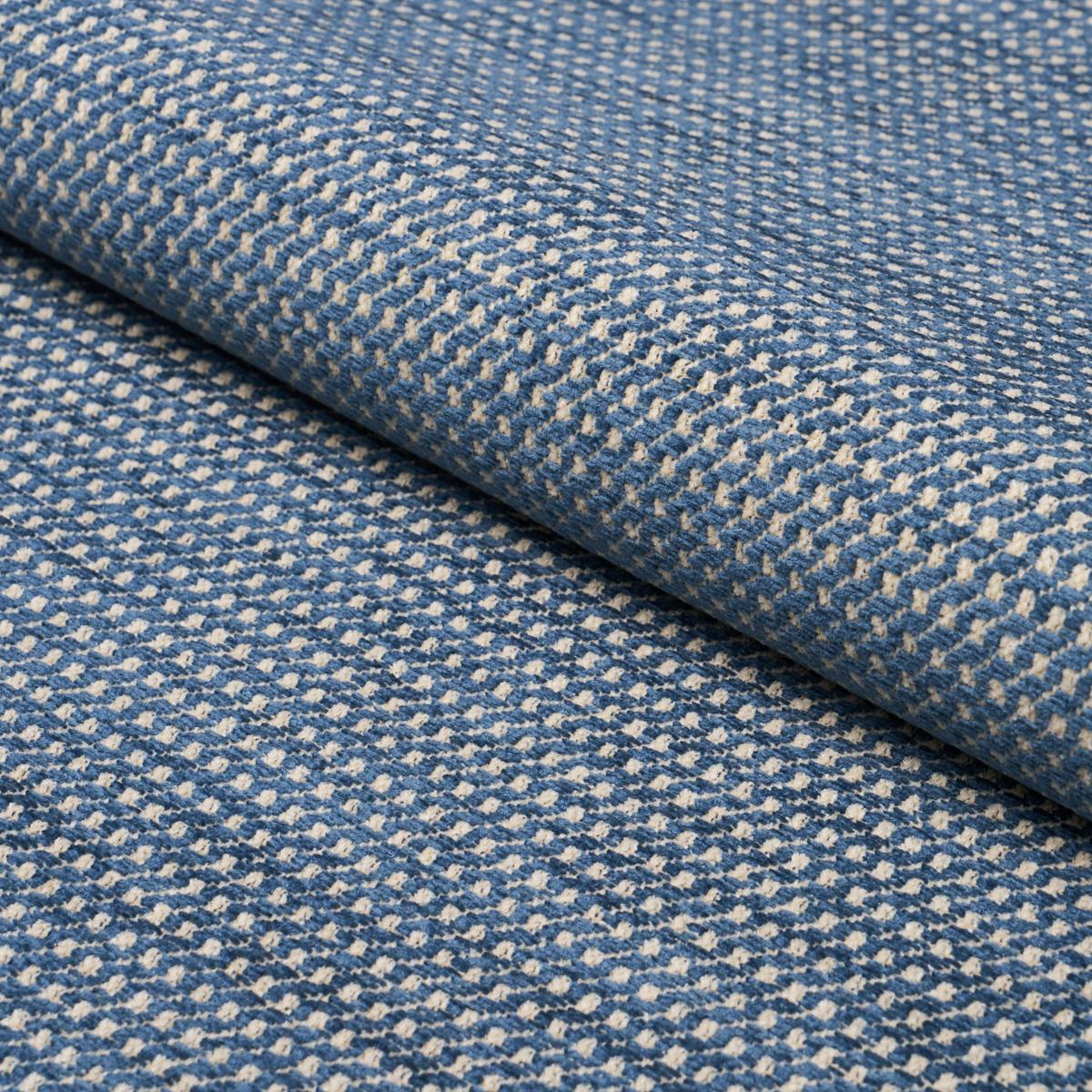 Schumacher TOSCANA BLUE Fabric | Atlanta Fabrics