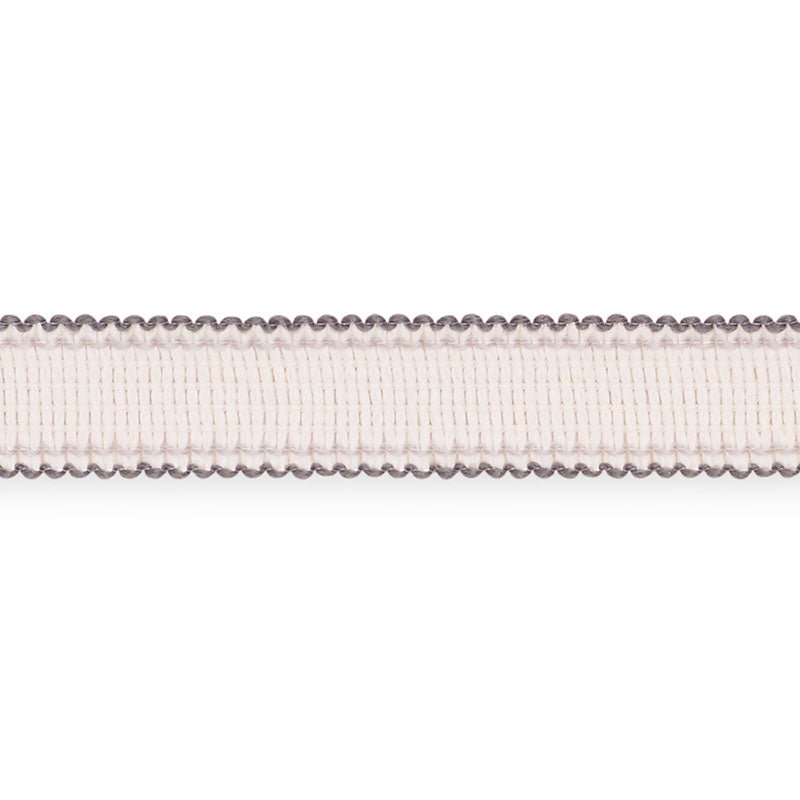 Schumacher FILIPPA TAPE INDOOR/OUTDOOR GREY Trim | Atlanta Fabrics